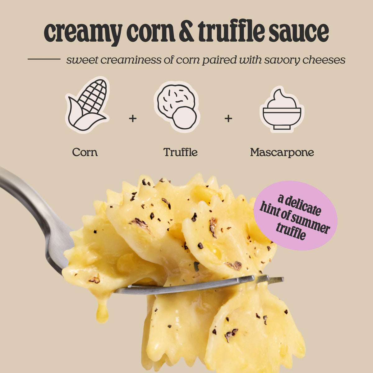 Cravings by Chrissy Teigen sauce close-up showing creamy texture and black truffle