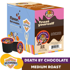 30% more coffee per Crazy Cups Death by Chocolate pod for richer brew.