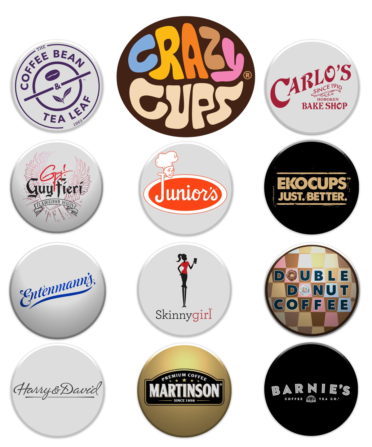 Crazy Cups assorted flavors sampler helps you discover favorites with every cup