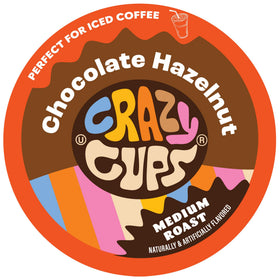 Crazy Cups Better Than Hazelnut pod in pack with recyclable packaging.