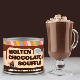 Crazy Cups caffeinated hot chocolate prep enables quick, flavorful pick-me-ups.