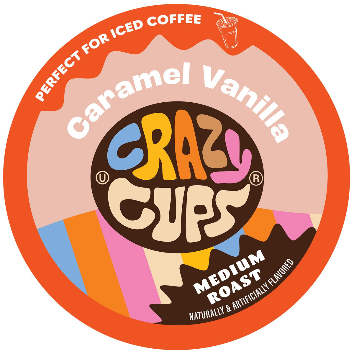 Crazy Cups caramel vanilla pods pack: rich aroma for morning ritual