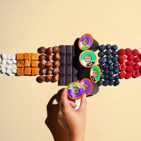 Crazy Cups Decaf Chocolate Raspberry Truffle K-Cup compatible pod in a compact pack