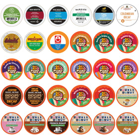 Crazy Cups decaf sampler flavors showcase a colorful range for daily tastings.