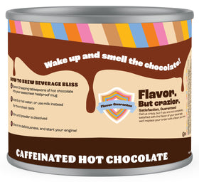 Crazy Cups hot cocoa mug with steam delivers a comforting chocolate ritual.