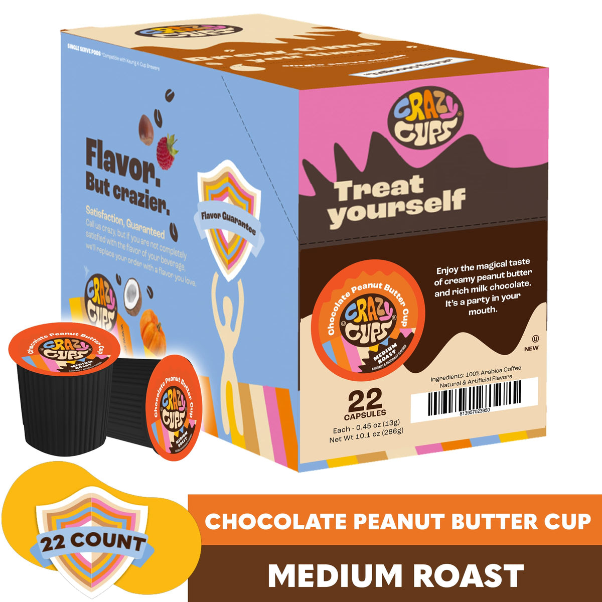 Crazy Cups Iced coffee serve: versatile flavor over ice for refreshing afternoons