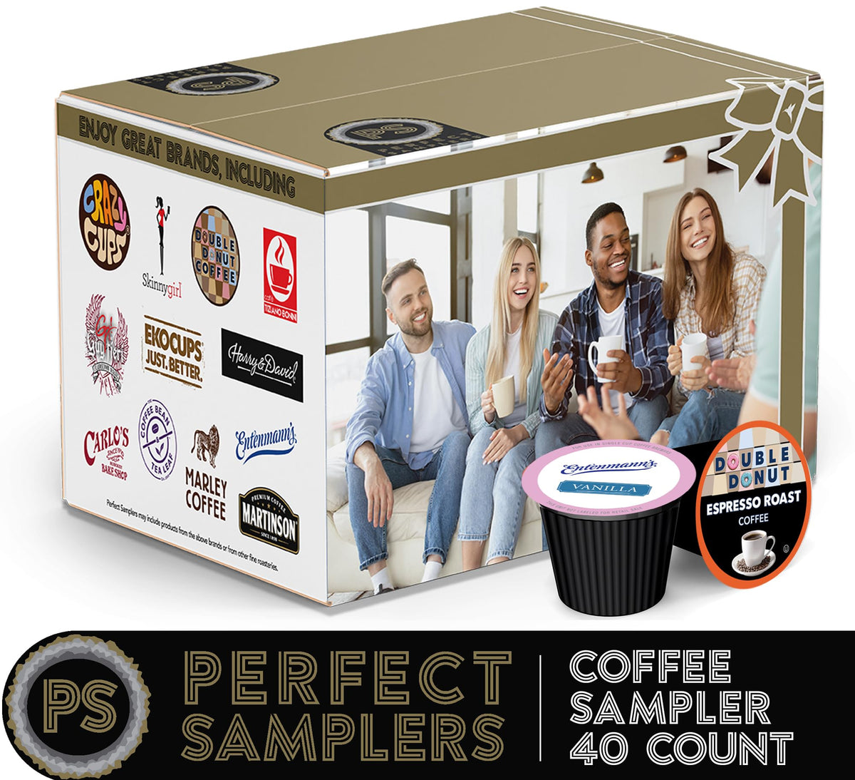Crazy Cups k-cup-compatible coffee pods fit Keurig machines for quick brews