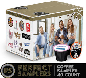 Crazy Cups k-cup-compatible coffee pods fit Keurig machines for quick brews