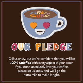 Keurig-compatible Crazy Cups single-serve pod ready to brew.