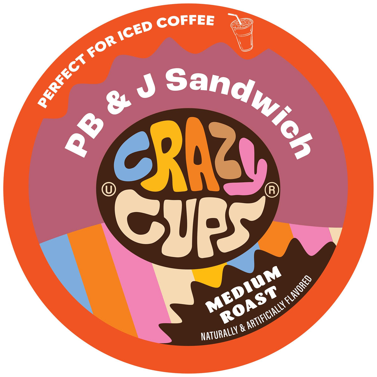 Crazy Cups Peanut Butter Jelly Pod ready for brewing with bold flavor