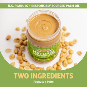 Crazy Richard's gluten-free peanut butter jar — delicious option for restricted diets.