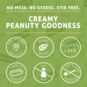 Crazy Richard's kosher certified peanut butter jar — trusted quality for baking.