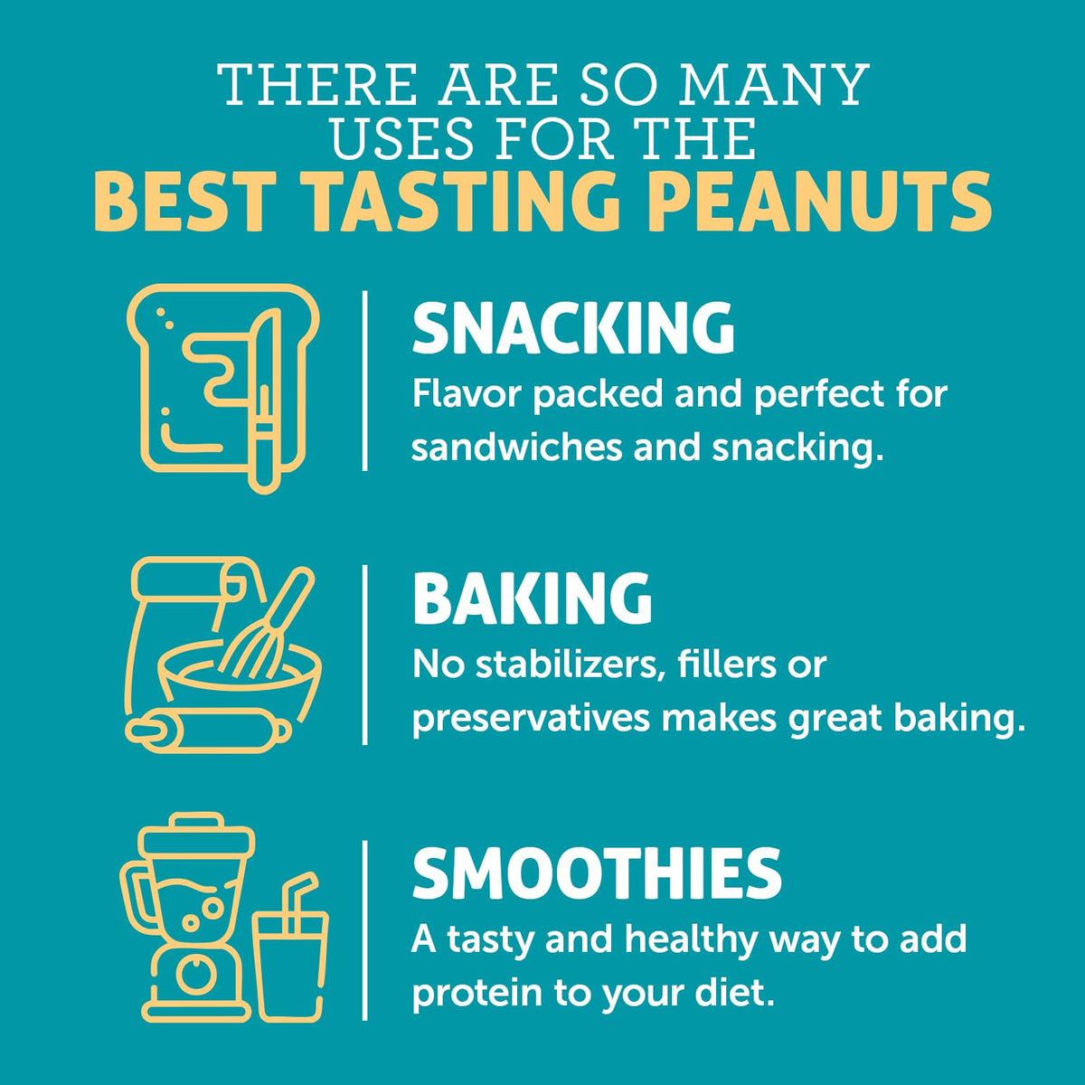 Crazy Richard's no-added-sugar label indicating a clean peanut butter option