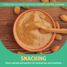 No added sugar label on Crazy Richard's almond butter with unsweetened profile.