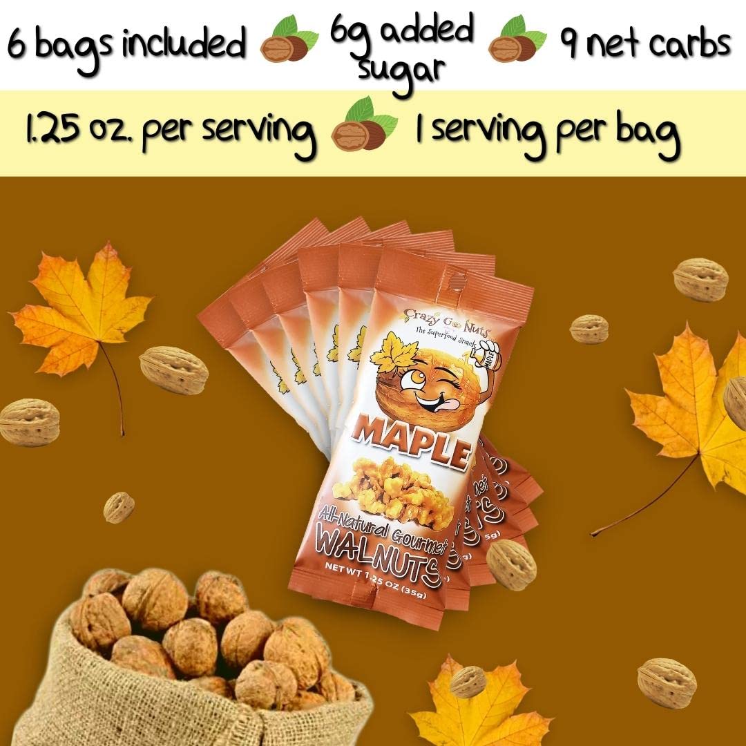 CrazyGoNuts ingredients label highlights natural, non-GMO, gluten-free snack