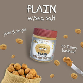 CrazyGoNuts Two-ingredient walnut butter emphasizes minimal, natural flavor