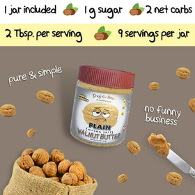 CrazyGoNuts walnut butter on toast highlights creamy spread enhancing breakfast flavor.