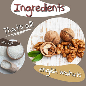 CrazyGoNuts Walnut Butter spread with smooth texture ideal for stirring