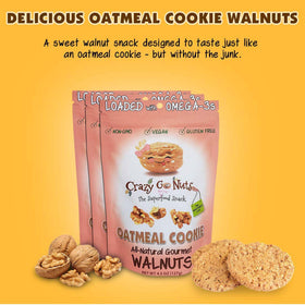 CrazyGoNuts Gluten-Free Walnut Snack Pack—perfect for on-the-go days.
