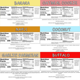 CrazyGoNuts walnuts sampler Buffalo flavor, glossy glaze, protein-friendly snack