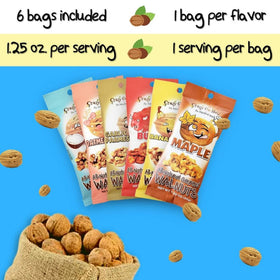 CrazyGoNuts walnuts sampler Coconut flavor, antioxidant-rich treat