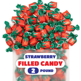 CrazyOutlet Arcor Strawberry Bon Bons crisp shell with soft center.