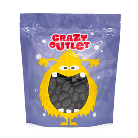 CrazyOutlet nostalgic confection of black licorice jelly beans for licorice lovers.
