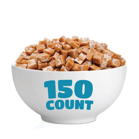 CRAZYOUTLET Sea Salt Caramel Cubes candy buffet display for parties