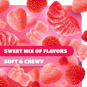 CrazyOutlet Cherry Hearts Jelly Candies as romantic table accents