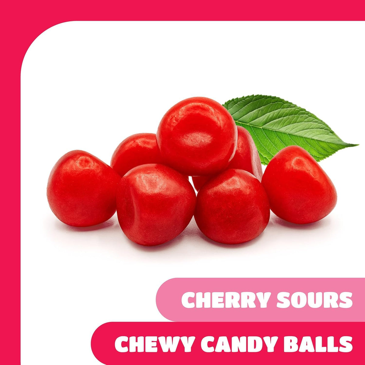 CRAZYOUTLET Cherry Sours Candy tray showcases vibrant color for snack displays