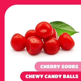 CRAZYOUTLET Cherry Sours Candy tray showcases vibrant color for snack displays