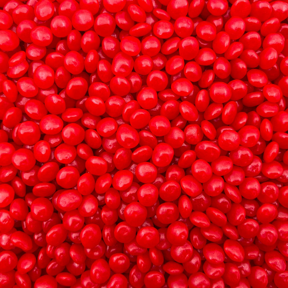 CrazyOutlet cinnamon hard candy 3lb bulk with bold red color for baking and snacking.