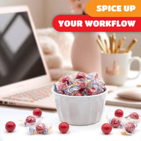 CRAZYOUTLET cinnamon hard candy with fiery flavor for bold tasting moments.