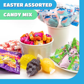 CrazyOutlet Fruit Taffies in bright wrappers ideal for gift baskets.