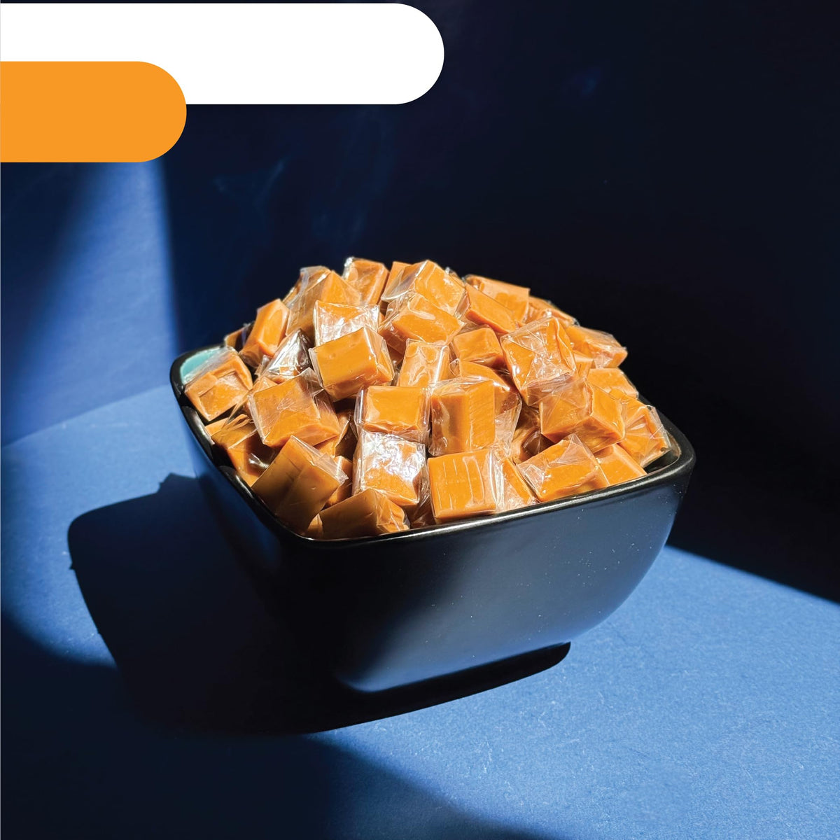 CRAZYOUTLET Gift basket-ready caramel cubes for sweet gifting