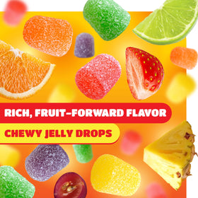 CrazyOutlet Gum Drops dessert topping idea adds color and sweetness