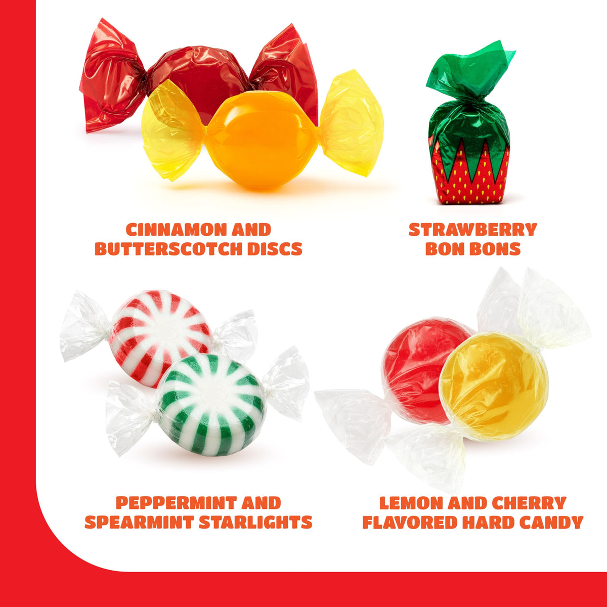 CrazyOutlet mint and fruit flavors offer refreshing candy choices