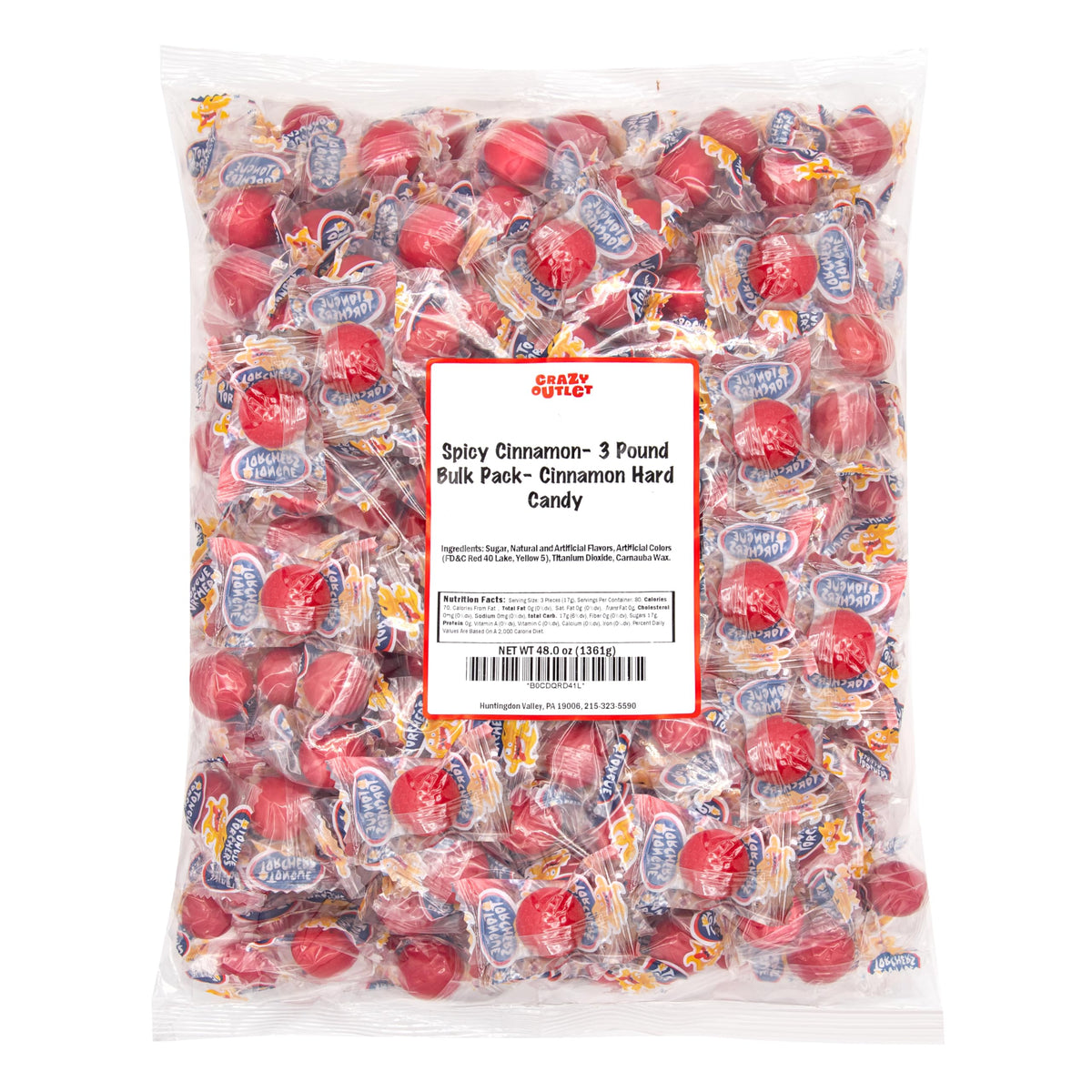 CRAZYOUTLET jawbreakers with spice heat for adventurous taste tests and gifts.