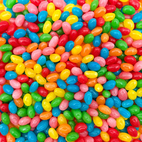 CrazyOutlet Jelly Beans 5 lb bulk pack, vibrant assortment for bowls and baskets.