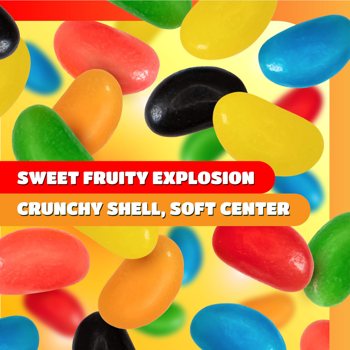 CRAZYOUTLET Jelly Beans colorful dessert display for events and tables