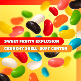 CRAZYOUTLET Jelly Beans vibrant colors brighten candy bowls and displays.