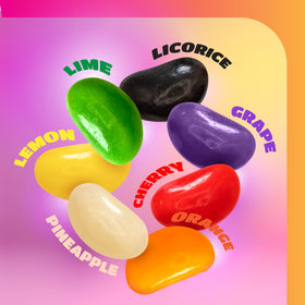 CRAZYOUTLET Jelly Beans for Easter egg hunts, glossy beans fit plastic eggs.