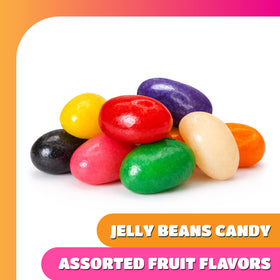 CRAZYOUTLET Jelly Beans assorted fruit flavors, appealing for kids and adults alike.
