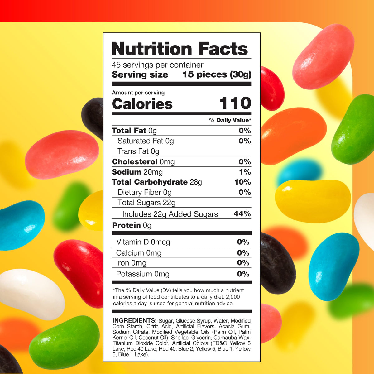 CRAZYOUTLET Jelly Beans assorted fruity flavors for festive snacking.