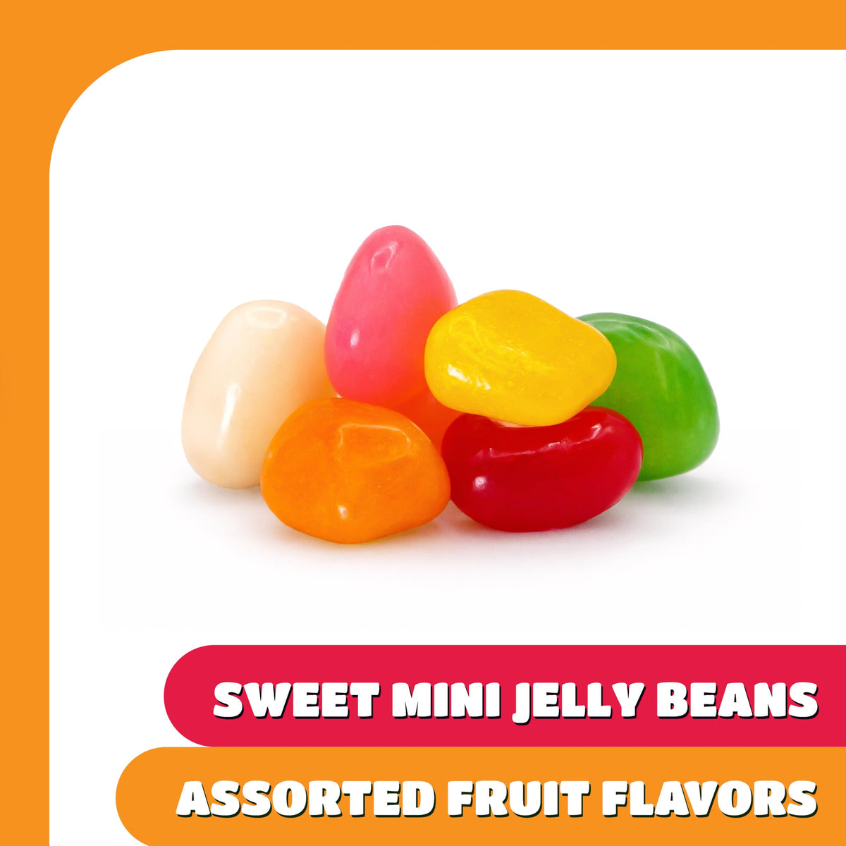 CRAZYOUTLET Jelly Beans Pineapple flavor, tropical flavor and color for bowls.