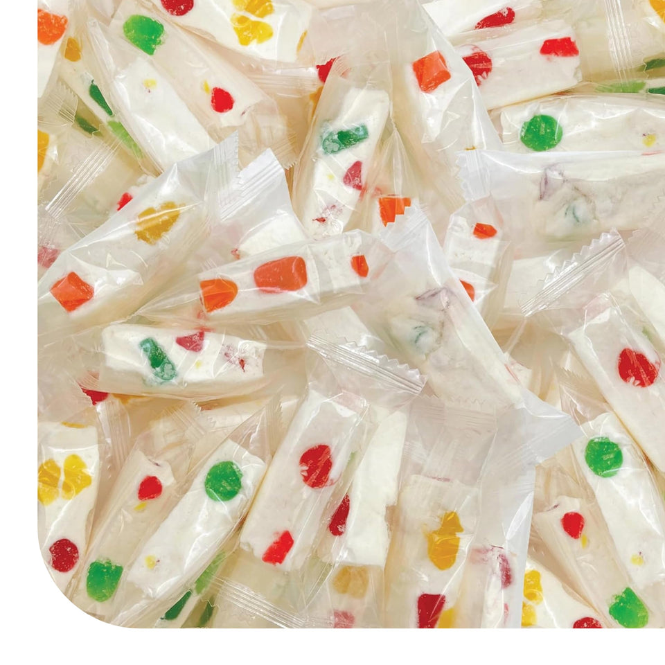 CRAZYOUTLET Jujube Nougat 12oz bag for convenient on-the-go snacking.