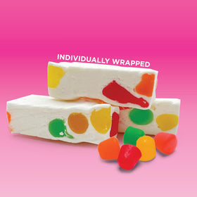 CRAZYOUTLET Jujube Nougat 35 pieces per order with individually wrapped candies for sharing.