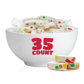 Chop CRAZYOUTLET Jujube Nougat as dessert toppings to add texture and color.