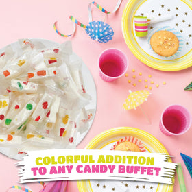 CRAZYOUTLET Jujube Nougat with fruity jelly bits adds vibrant flavor to chewy bites.