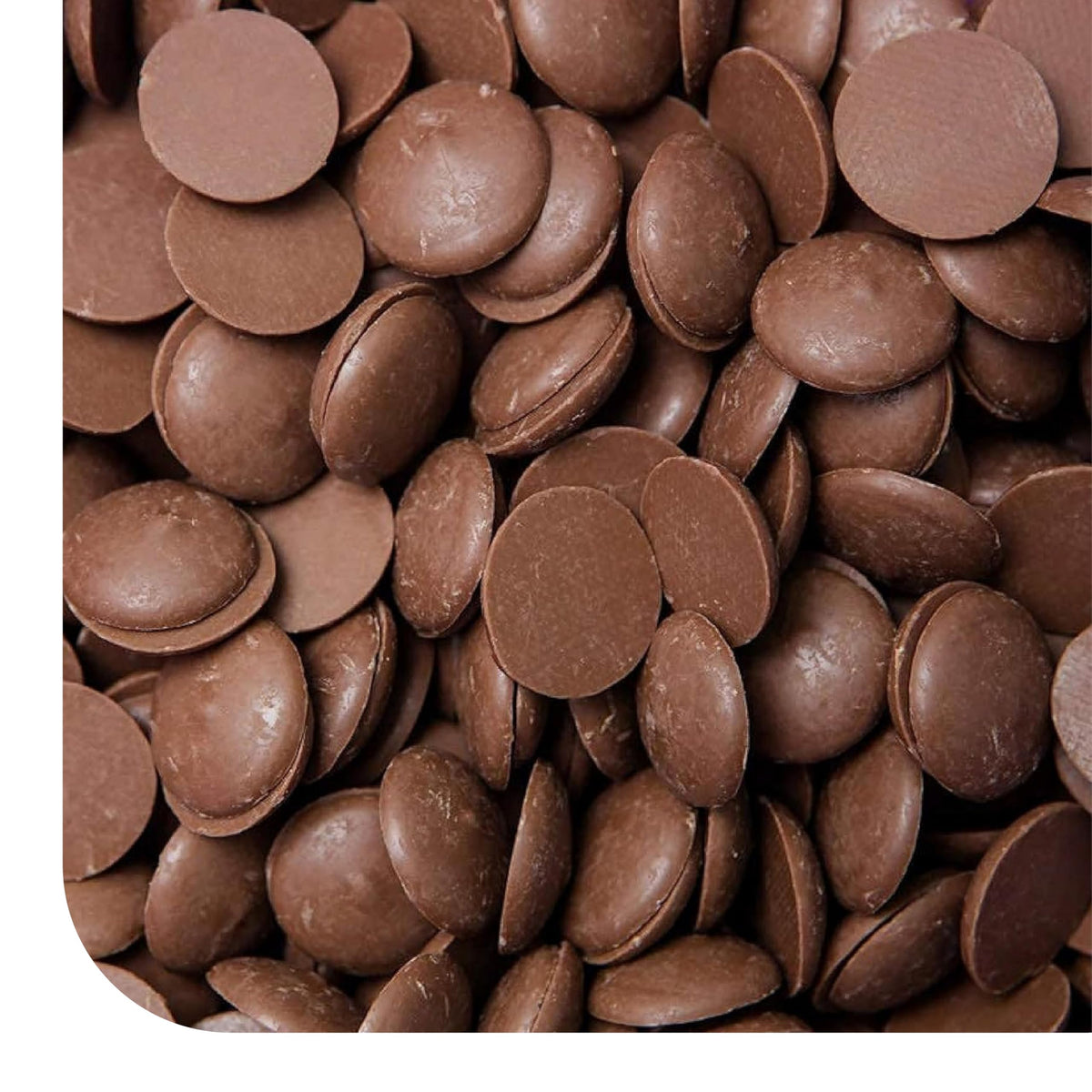 CRAZYOUTLET Merckens milk chocolate melting wafers 2lb bag for smooth coating